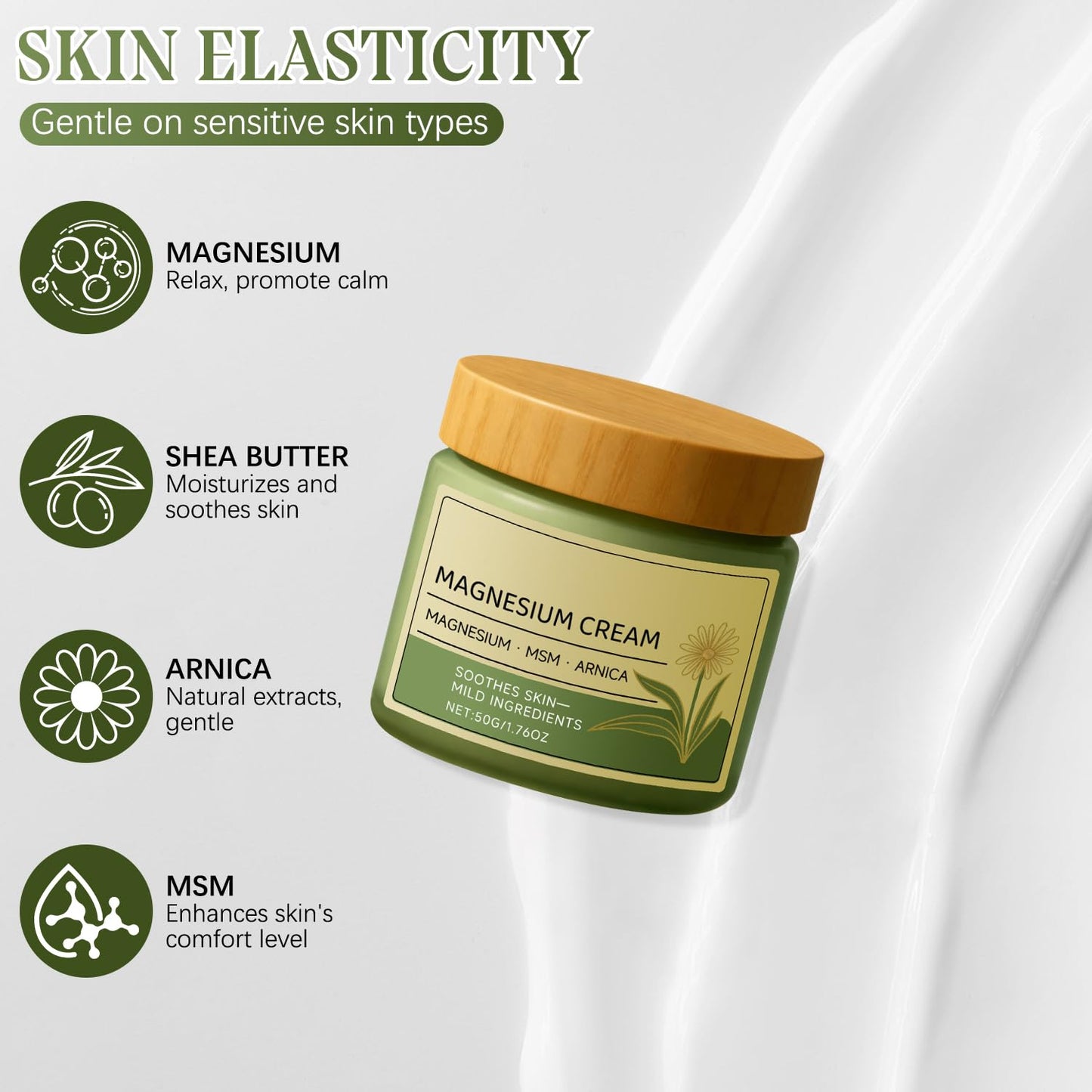 Crema de magnesio